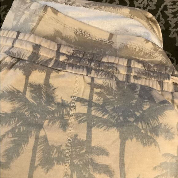 Denim & Co by The Beach Shorts Palm Pattern Sz 2X - Picture 3 of 6